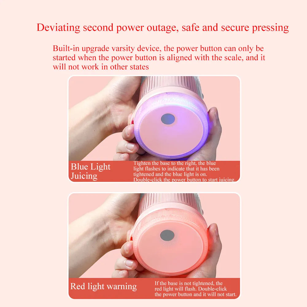 𝗠𝗶𝗻𝗶 𝗠𝗶𝘅𝗲𝘂𝗿 𝗣𝗼𝗿𝘁𝗮𝗯𝗹𝗲 𝗱𝗲 𝗳𝗿𝘂𝗶𝘁- 𝟯𝟴𝟬 𝗠𝗟  𝗽𝗼𝘂𝗿 𝗟𝗮 𝗠𝗮𝗶𝘀𝗼𝗻, 𝗟𝗲 𝗦𝗽𝗼𝗿𝘁, 𝗟𝗲 𝗕𝘂𝗿𝗲𝗮𝘂, 𝗟𝗲 𝗖𝗮𝗺𝗽𝗶𝗻𝗴