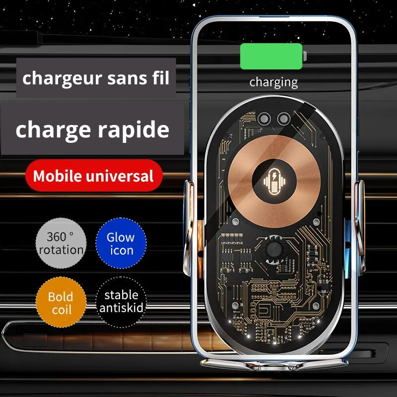 Chargeur sans fil de voiture induction