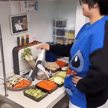 Coupe-légumes manuel 5 en 1